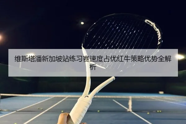 维斯塔潘新加坡站练习赛速度占优红牛策略优势全解析 | hth.cnapp